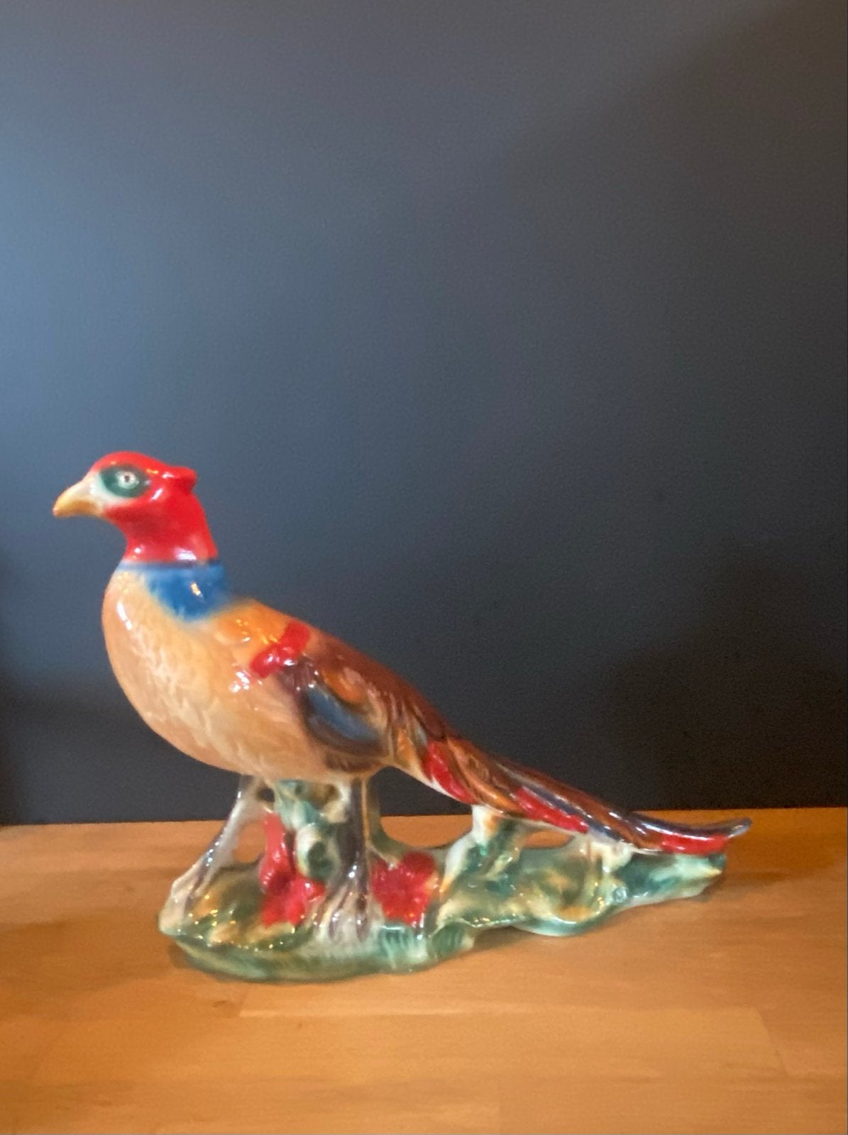 Vintage Fazant Beeldje - Art Deco Stijl - Jaren '60, Ophalen of Verzenden