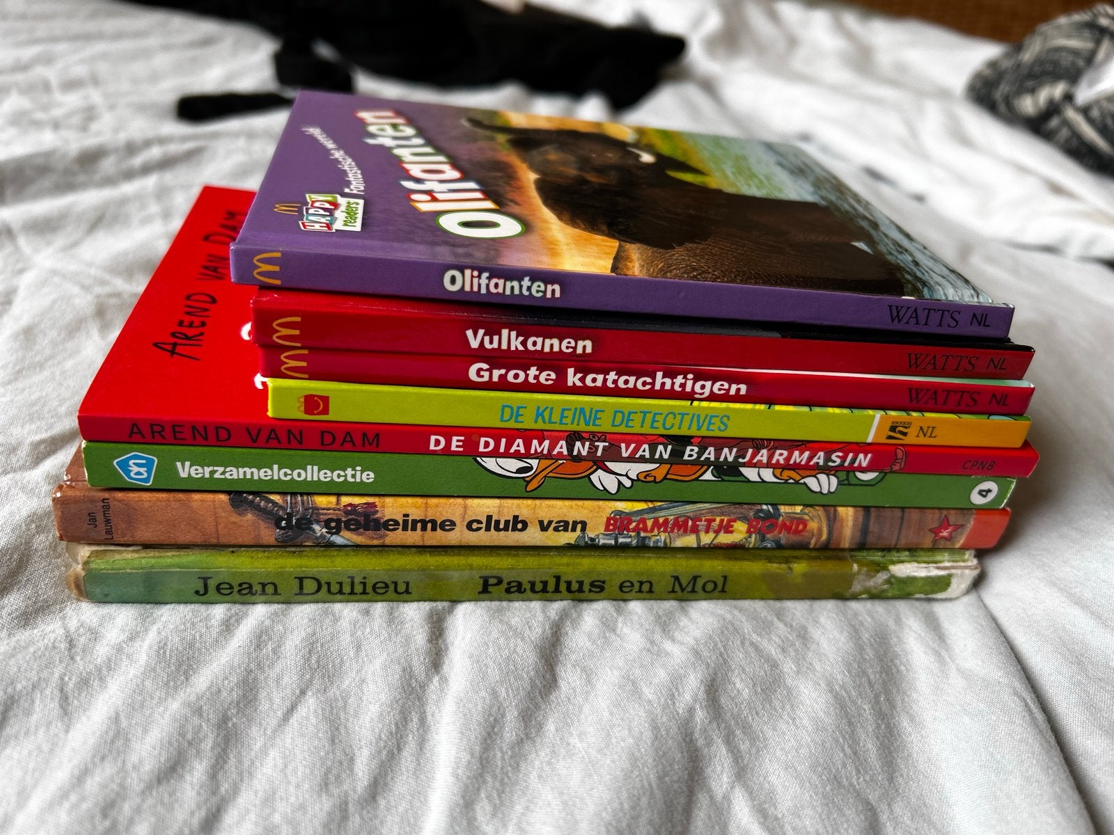 Diverse kinderboeken: Olifanten, Vulkanen, Detectives en mee, Boeken, Ophalen of Verzenden, Gelezen, Non-fictie