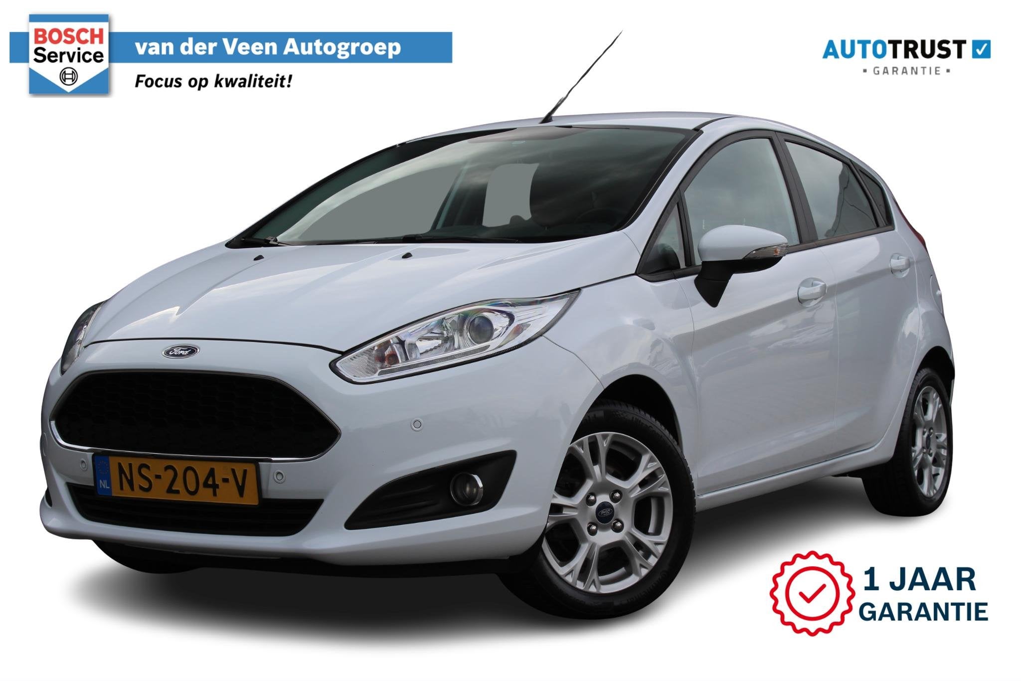 Ford Fiesta 1.0 Style Ultimate | Incl. 12 maanden garantie |, Auto's, Voorwielaandrijving, Stof, 525 kg, 82 pk