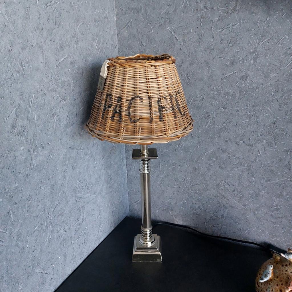 Te koop 3 Riviera Maison lampenkappen te koop., Ophalen, Gebruikt, Minder dan 50 cm