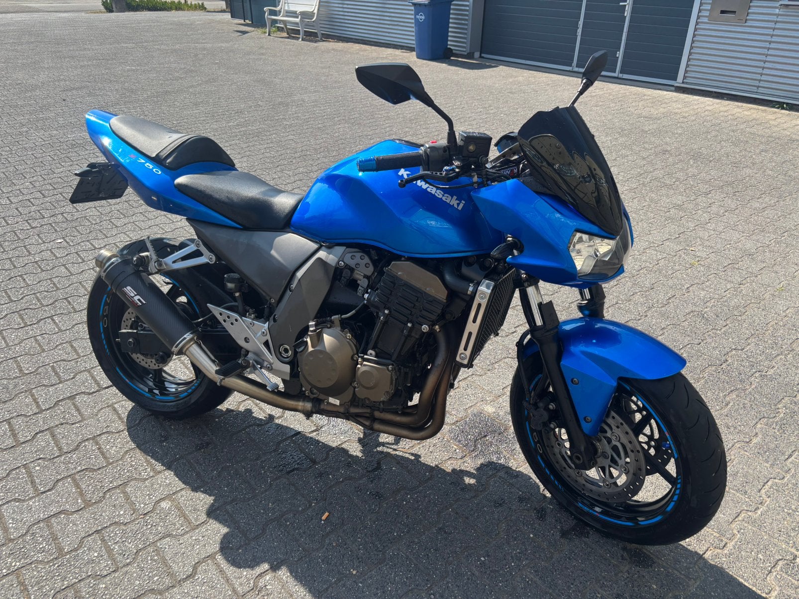 Kawasaki Z750 SC project 20.000km!, Sportuitlaat, 4 cilinders, Motorrijbewijs A, Gebruikt