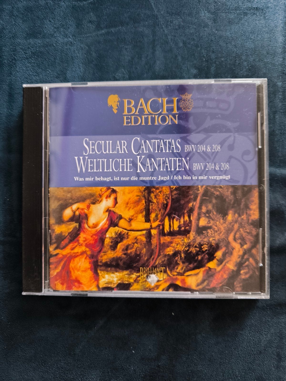 Bach: Secular Cantatas bwv 204 & 208, Ophalen of Verzenden, Barok, Zo goed als nieuw, Overige typen