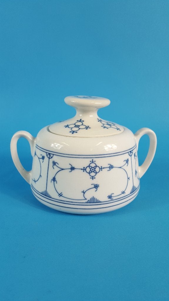 Suikerpot Blau Saks, Alba Iulia, helemaal gaaf. 6B12
