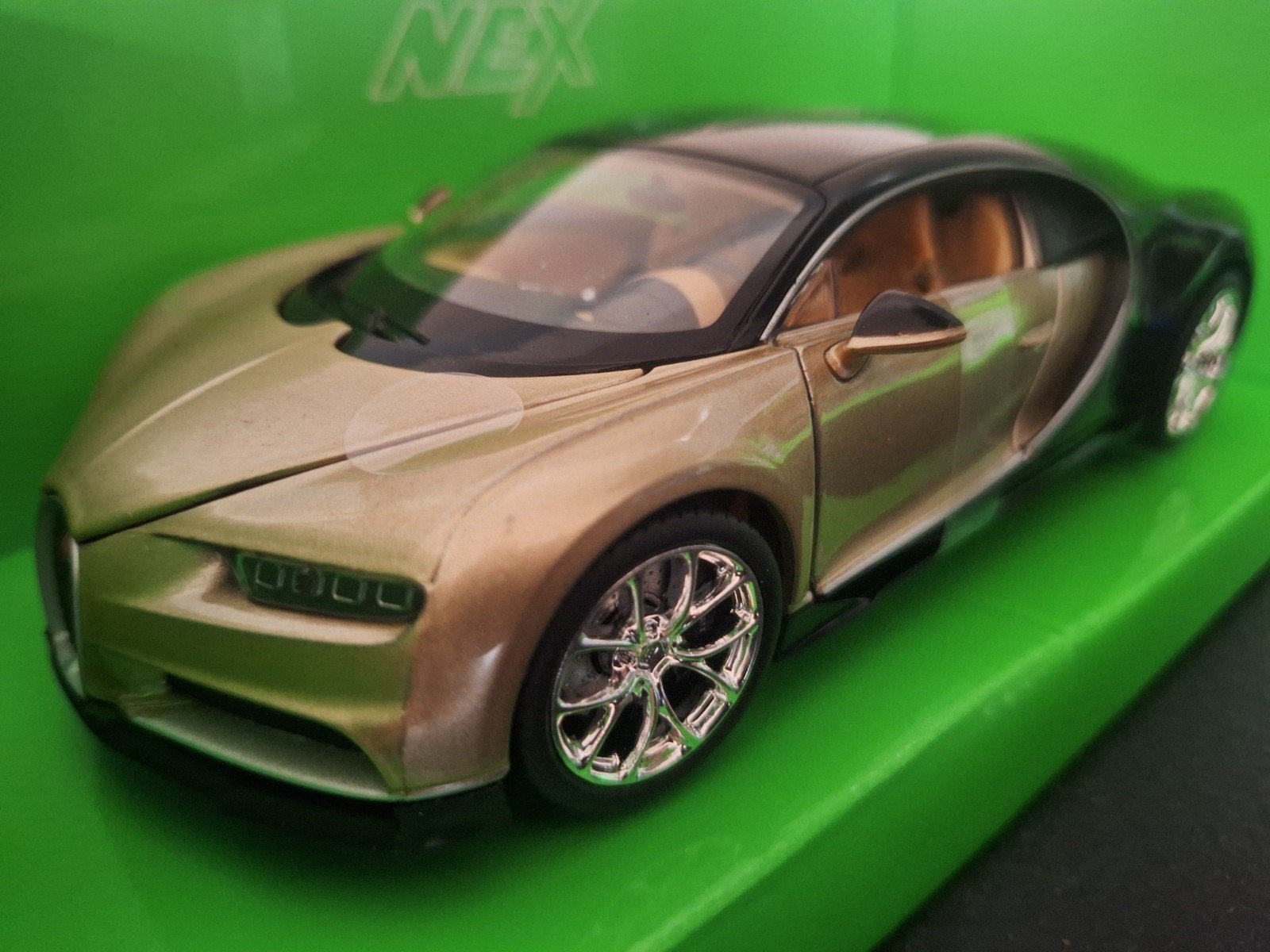 Bugatti Chiron Schaal 1:24, Bugatti, Auto, Bugatti, Nieuw