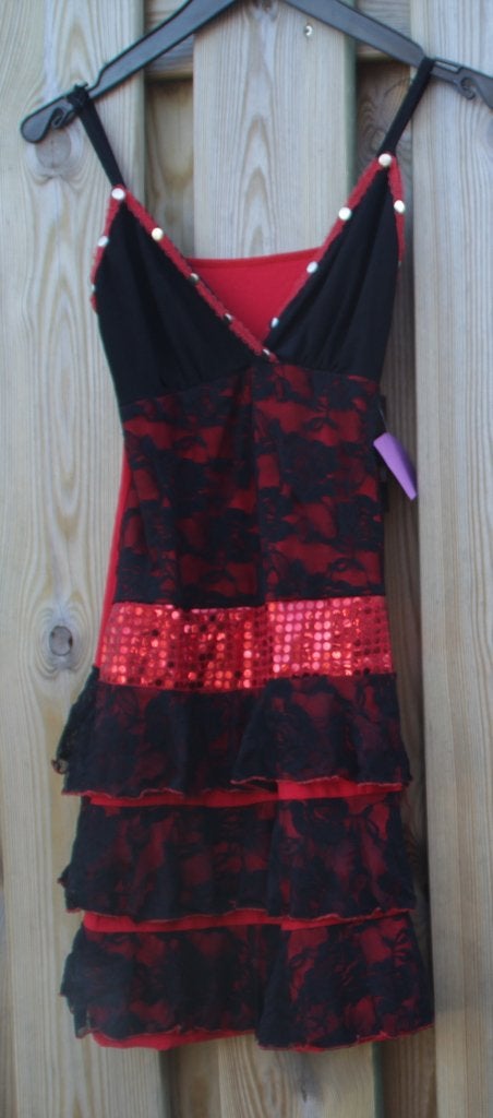 Gaaf zwart(rood) jurkje mt S merk Dream Paris, Kleding | Dames, ., Nieuw, Ophalen of Verzenden, .