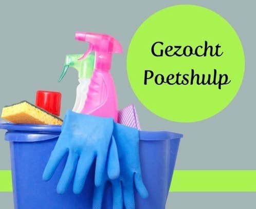 Poetshulp gezocht, Vacatures, Vacatures | Vakantiewerk, Overige niveaus, Overige vormen