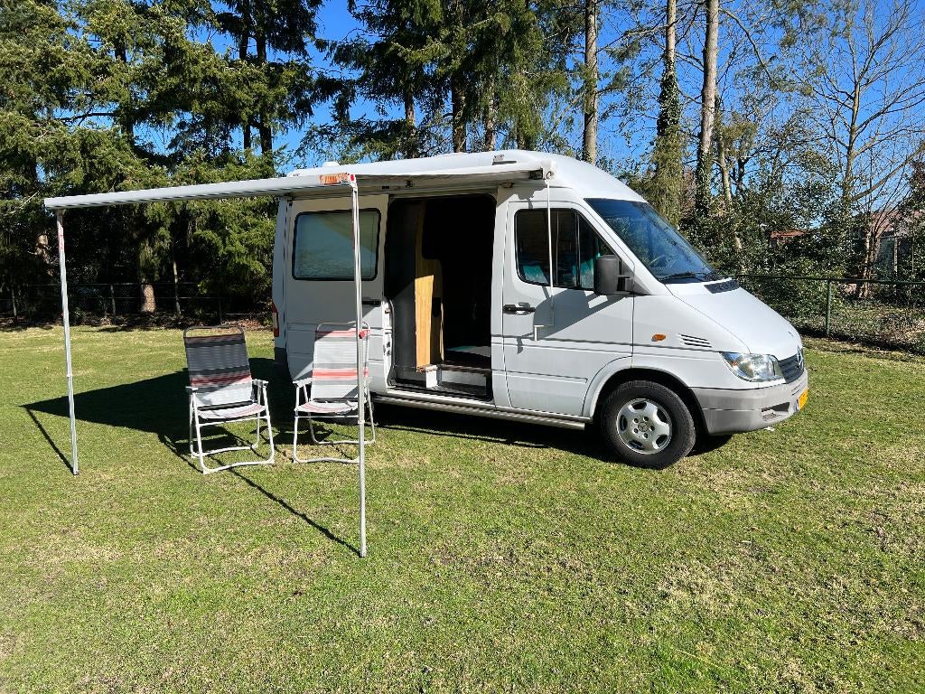 Nette Mercedes-Benz Sprinter 308 CDI Camper bus Inruil mogel, Tot en met 2, Mercedes-Benz, Bedrijf, Omvormer