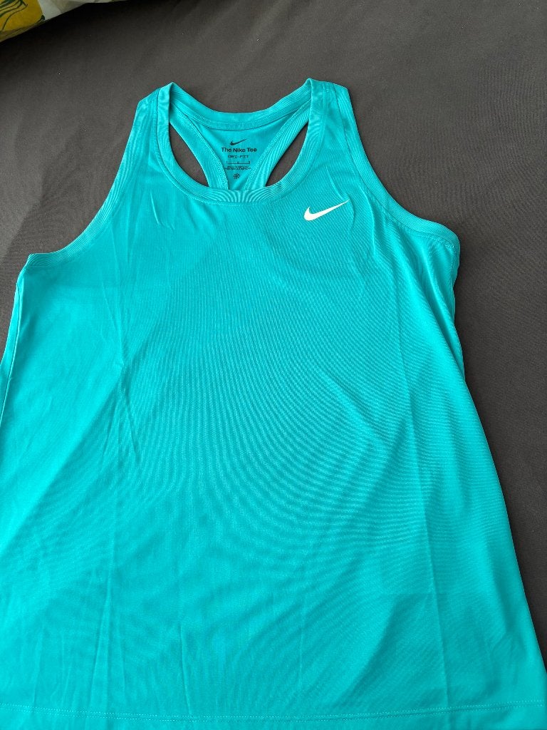 Nike sport tanktop L, Kleding | Dames, Ophalen, Blauw, Maat 42/44 (L), Nike
