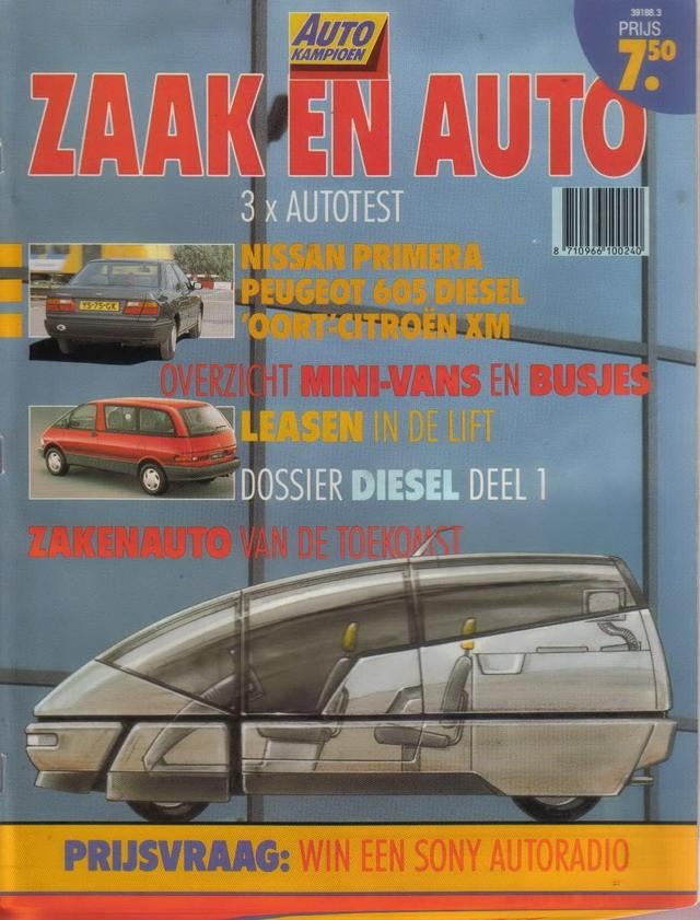 Autokampioen 19 1990 : Citroen XM 2.0i - Ford Escort / Orion, Boeken, Auto's | Folders en Tijdschriften, Gelezen, Algemeen, Ophalen of Verzenden
