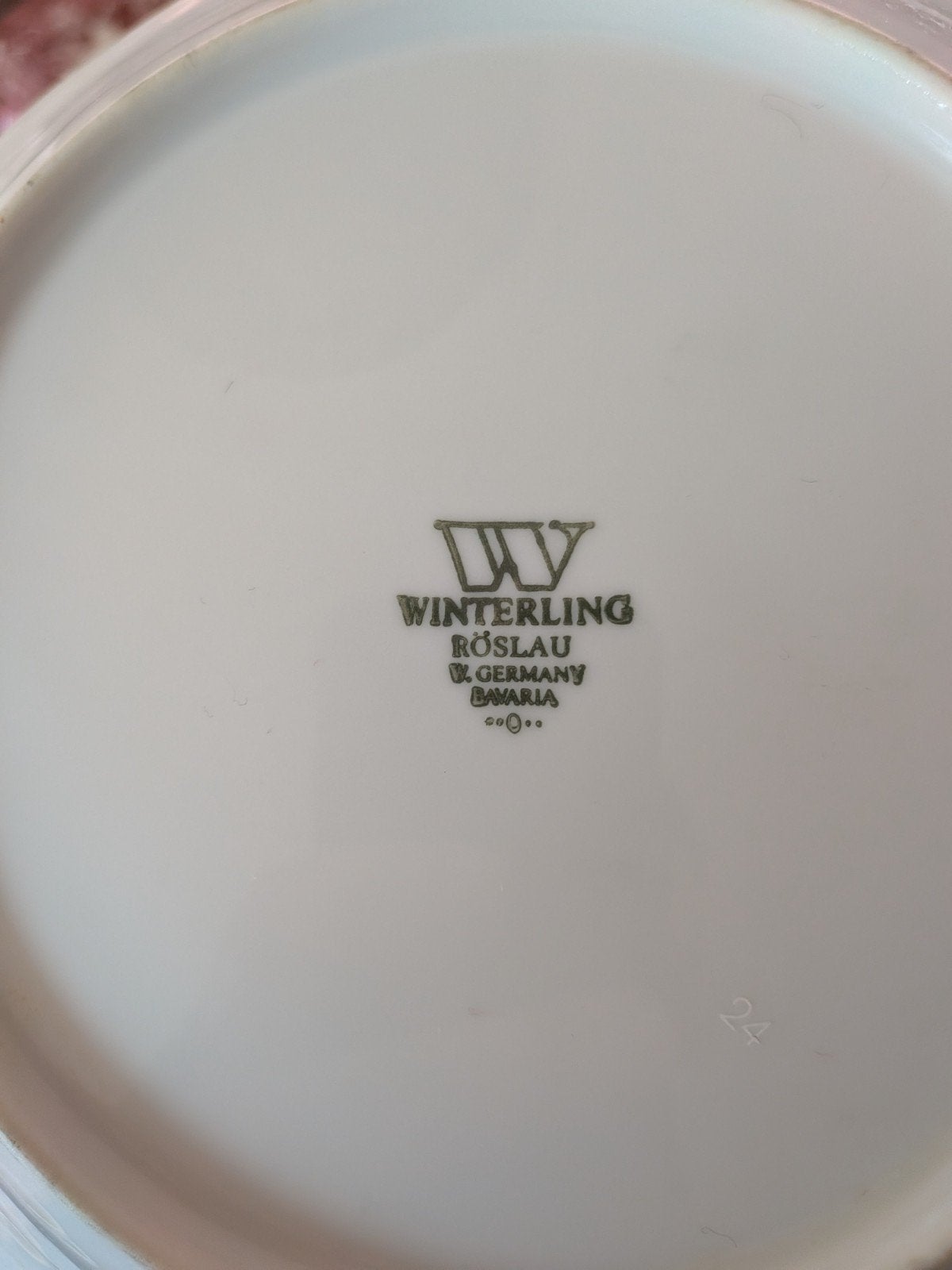 Winterling Rösiau W. Germany Bavaria servies, Ophalen, Overige merken, Zo goed als nieuw, Dienblad