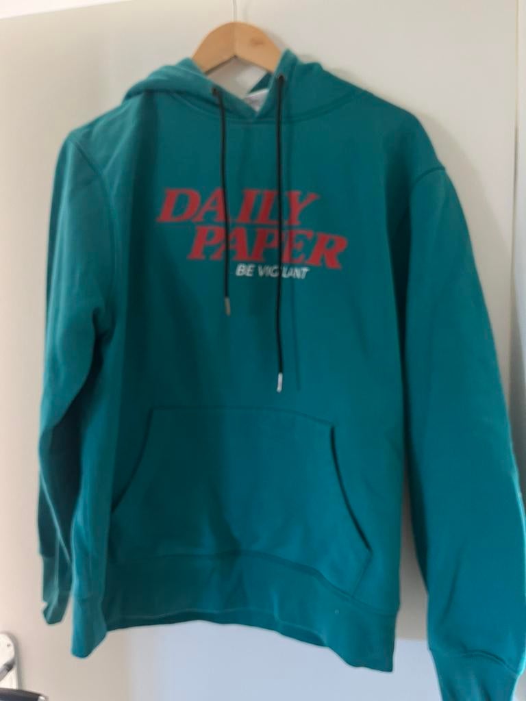 Daily Paper hoody mt L, Ophalen of Verzenden, Gedragen, Maat 52/54 (L), Groen