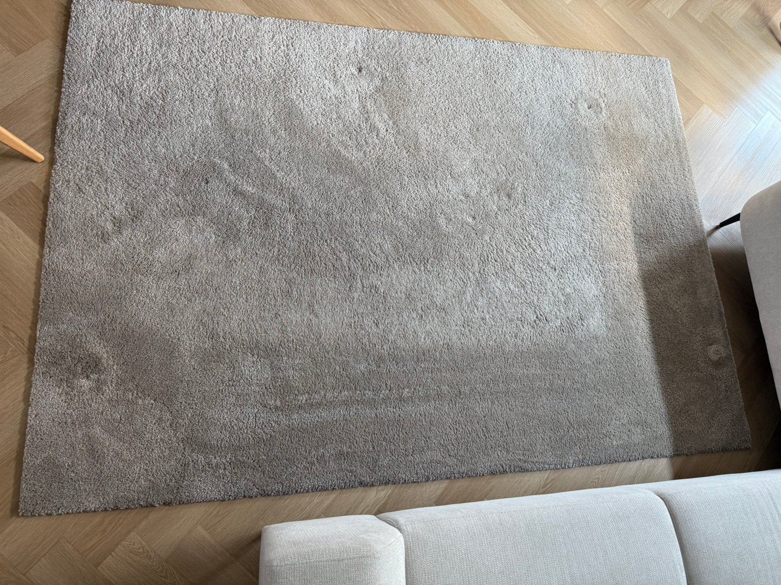 Ikea Stoense vloerkleed 170x240cm, Huis en Inrichting, Stoffering | Tapijten en Kleden, Ophalen, Beige, 150 tot 200 cm, 200 cm of meer