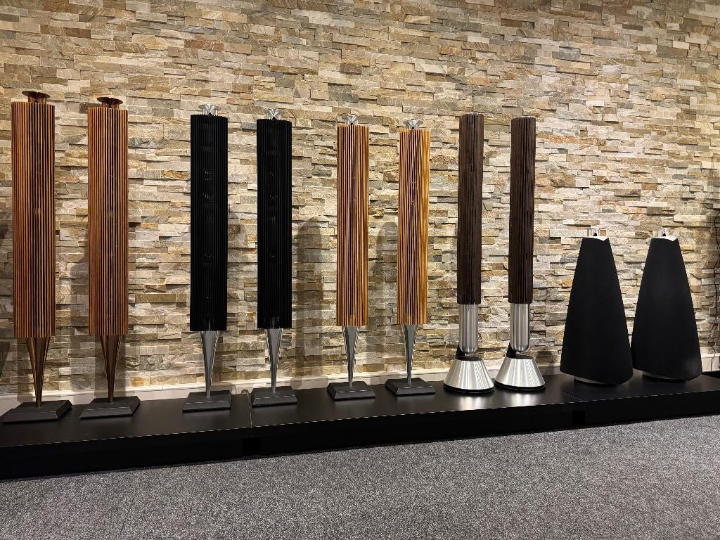 Beolab luidsprekers | div modellen | B&O Bang en Olufsen, Info@bang-olufsen.dk, Zo goed als nieuw, 120 watt of meer, Bang & Olufsen Alle 1 / DK-7600 Struer / Denmark