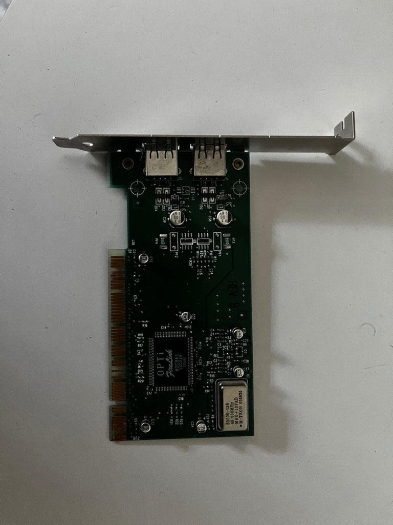 PCI USB Kaart, Ophalen