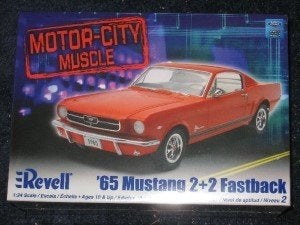 Bouwdoos 1965 Ford Mustang 2+2 Revell, Auto, Revell, Groter dan 1:32, Nieuw