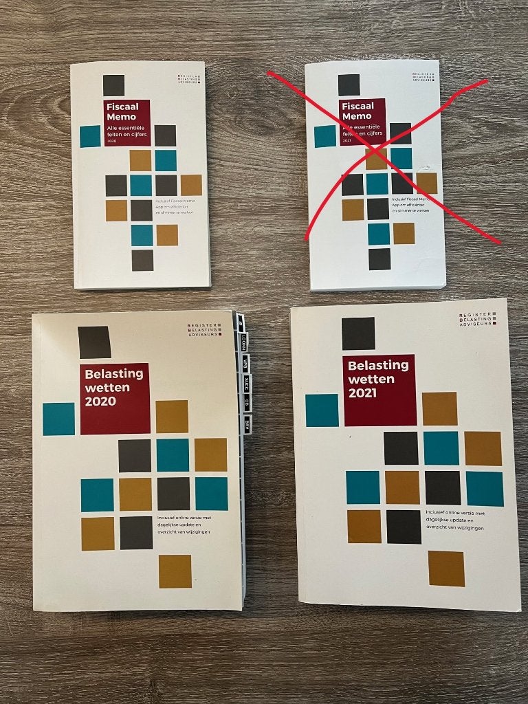 Pocket belasting wetten 2020 en 2021 incl. Fiscaal memo, Ophalen of Verzenden, Beta, Gelezen