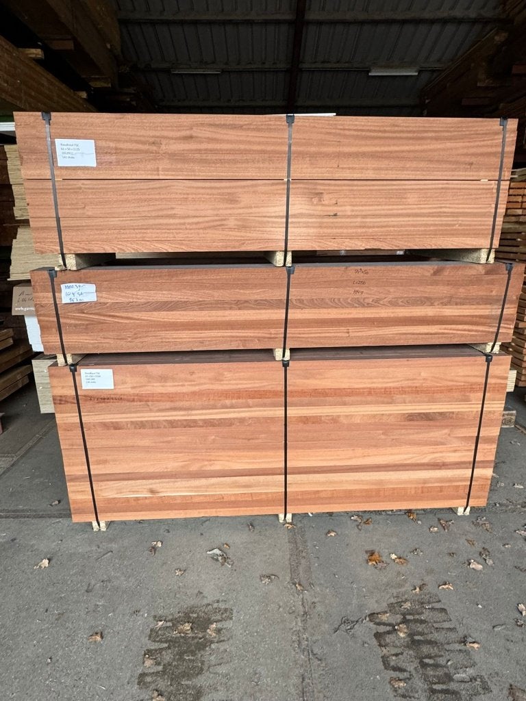 Hardhout meranti [55x50, 61x50], Ophalen, Nieuw, Hardhout, 180 tot 250 cm