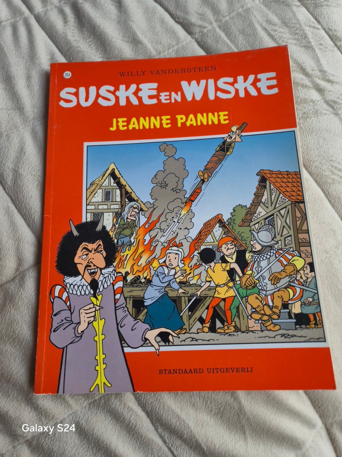 Suske en Wiske - Jeanne Panne (nr. 264), Eén stripboek, Ophalen of Verzenden, Gelezen, Willy Vandersteen