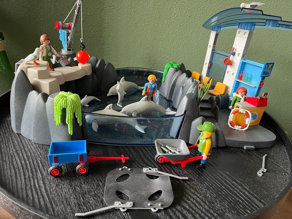 Playmobil dolfinarium, Ophalen, Zo goed als nieuw