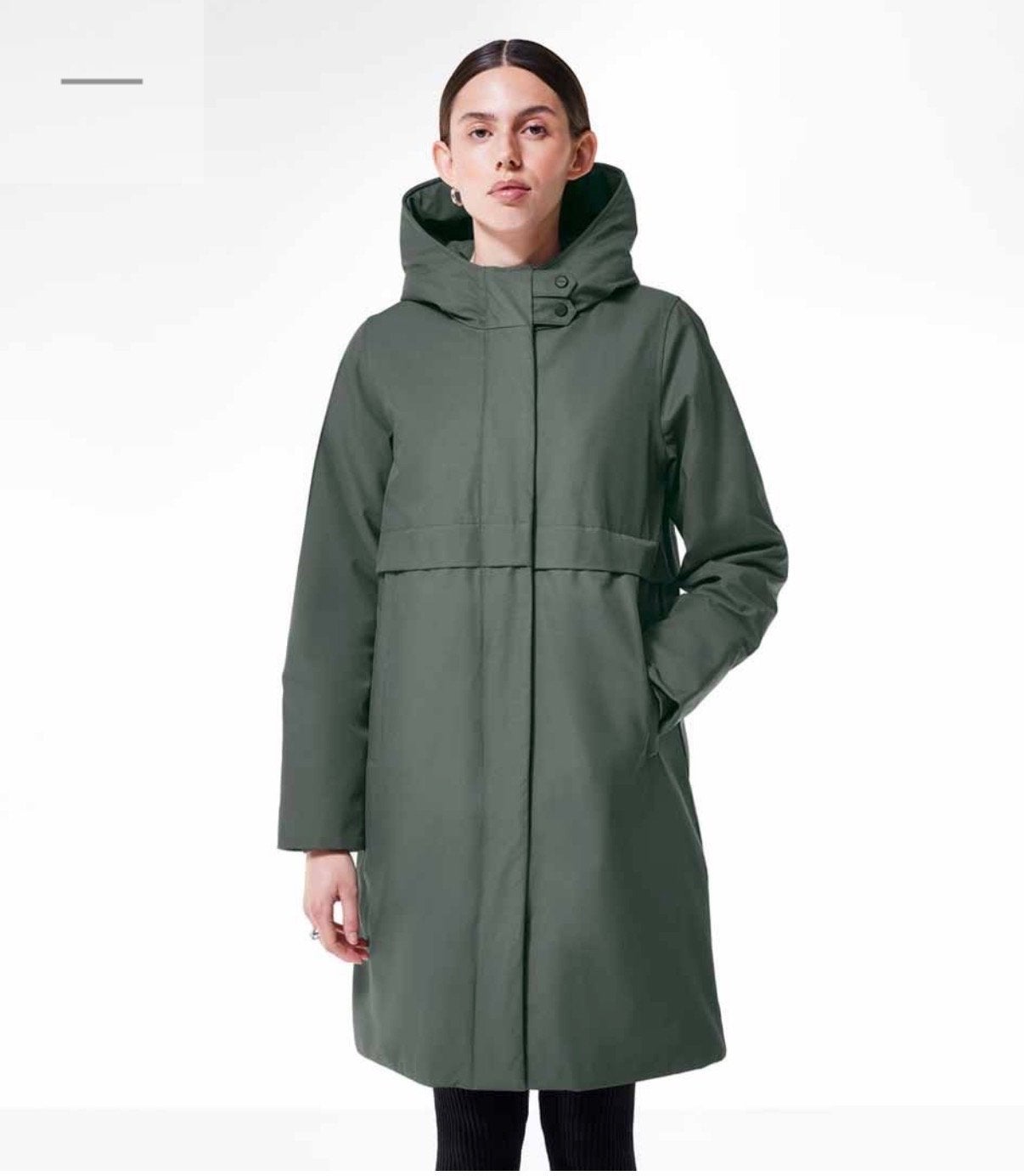 Elvine winterjas groen maat S, model Nicole zgan, Kleding | Dames, Verzenden, Zo goed als nieuw, Maat 36 (S), Groen
