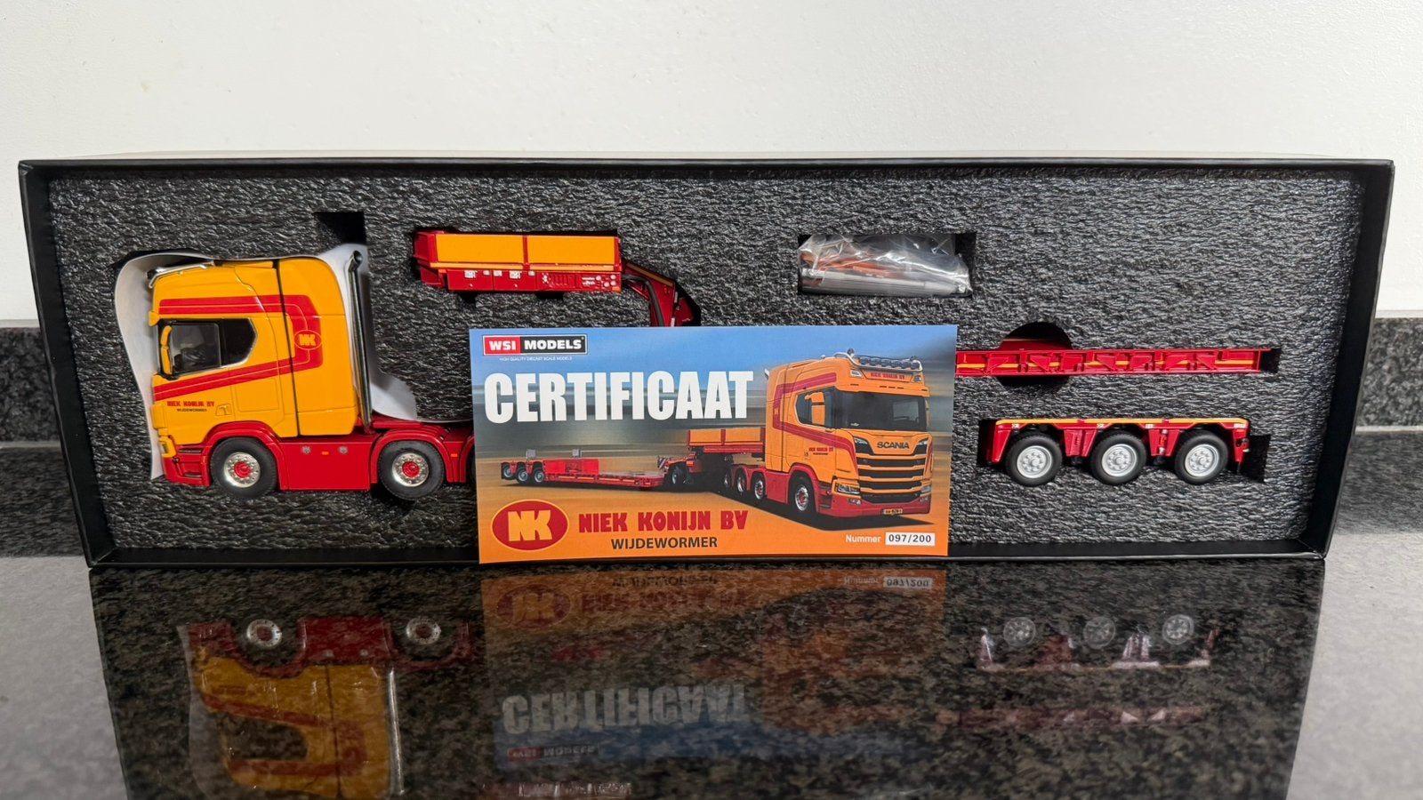 Wsi Scania Niek Konijn, Ophalen of Verzenden, Nieuw, Bus of Vrachtwagen, Wsi