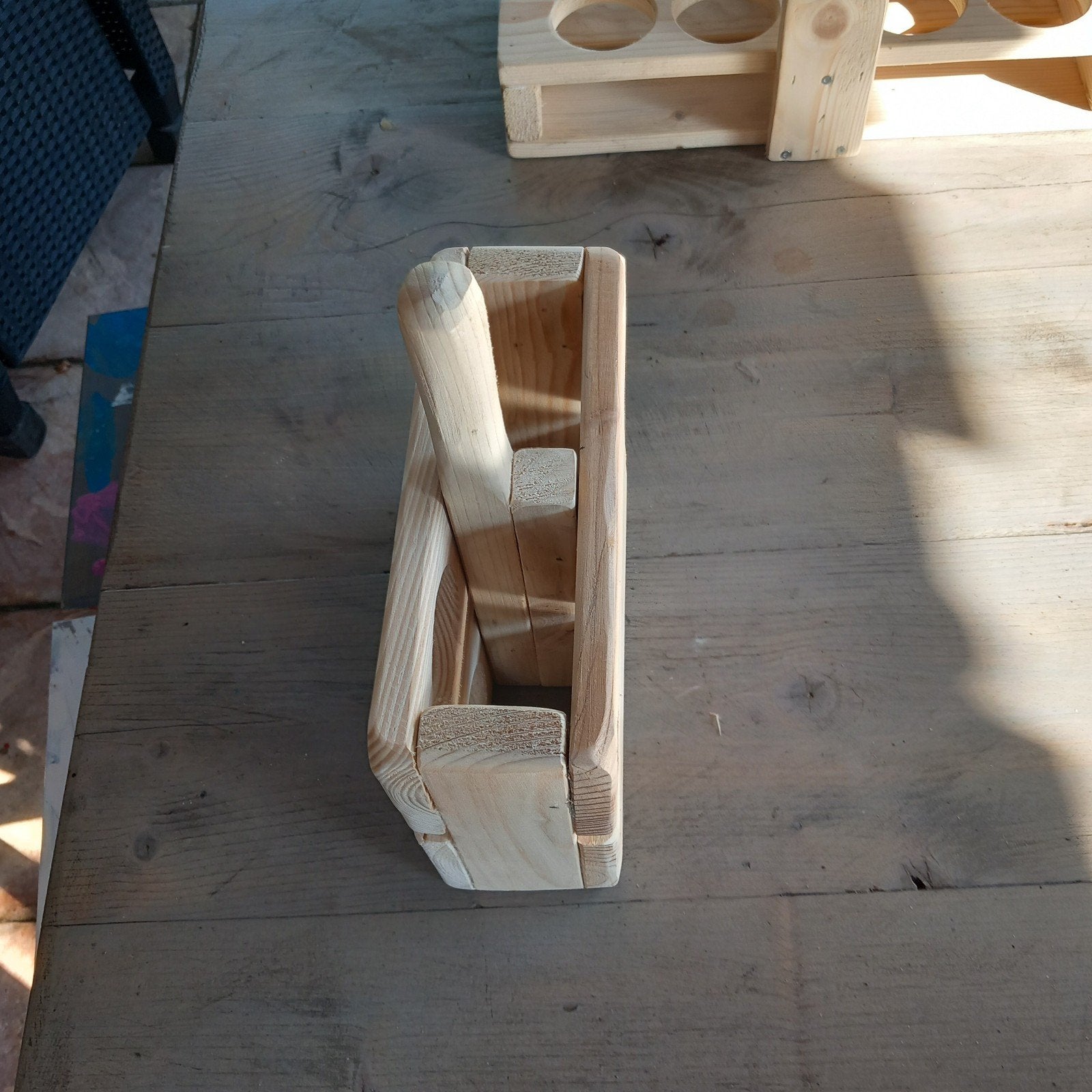 rekje voor 4 bekers koffie, Ophalen, Nieuw, Hout