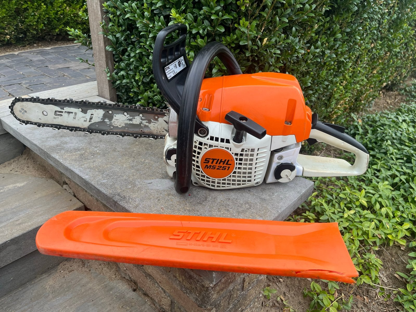 Stihl MS251 40cm kettingzaag, Ophalen, Gebruikt