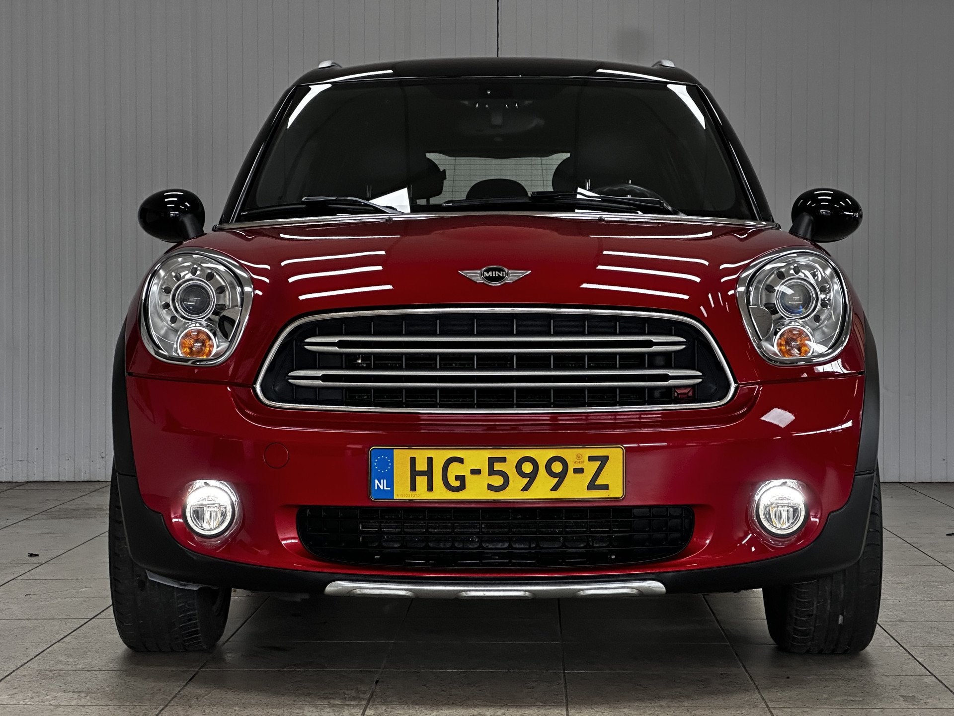 MINI Countryman 1.6 Cooper Pepper/ Zwarte Hemel/ 17''LMV/ Cl, Voorwielaandrijving, Gebruikt, Leder en Stof, 122 pk