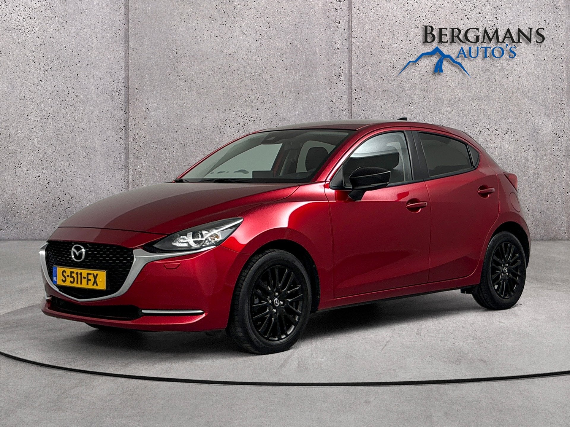 Mazda 2 - 1.5 Skyactiv-G Sportive // CAMERA // AIRCO //, Auto's, Stof, 4 cilinders, Origineel Nederlands, Bedrijf