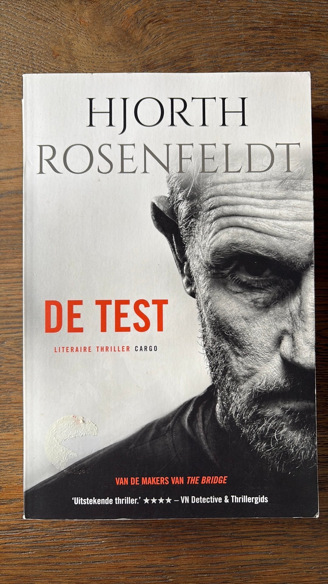 Hjorth Rosenfeldt - De test, Ophalen of Verzenden, Zo goed als nieuw, Hjorth Rosenfeldt