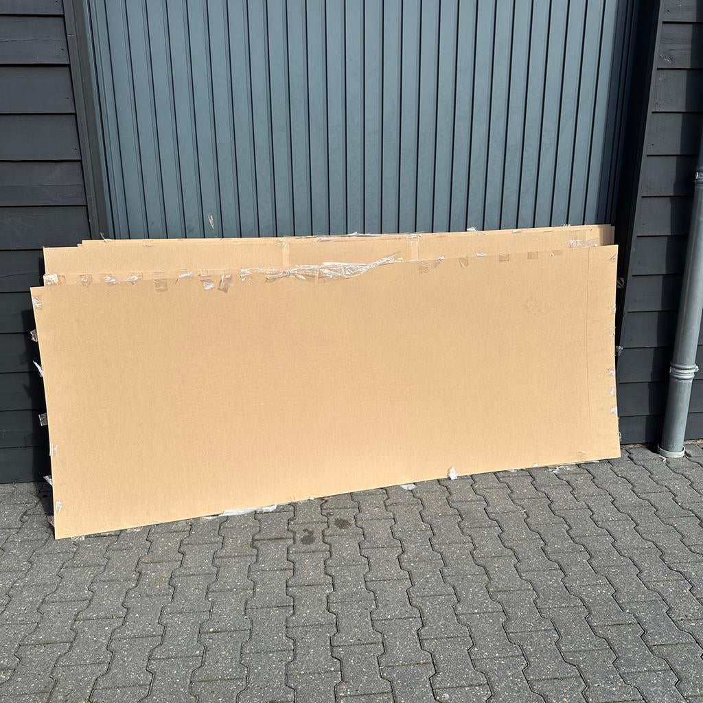 Gratis MDF platen 240x100 cm, 6 mm dik, stuks., Ophalen, Gebruikt, Overige materialen, Minder dan 20 mm