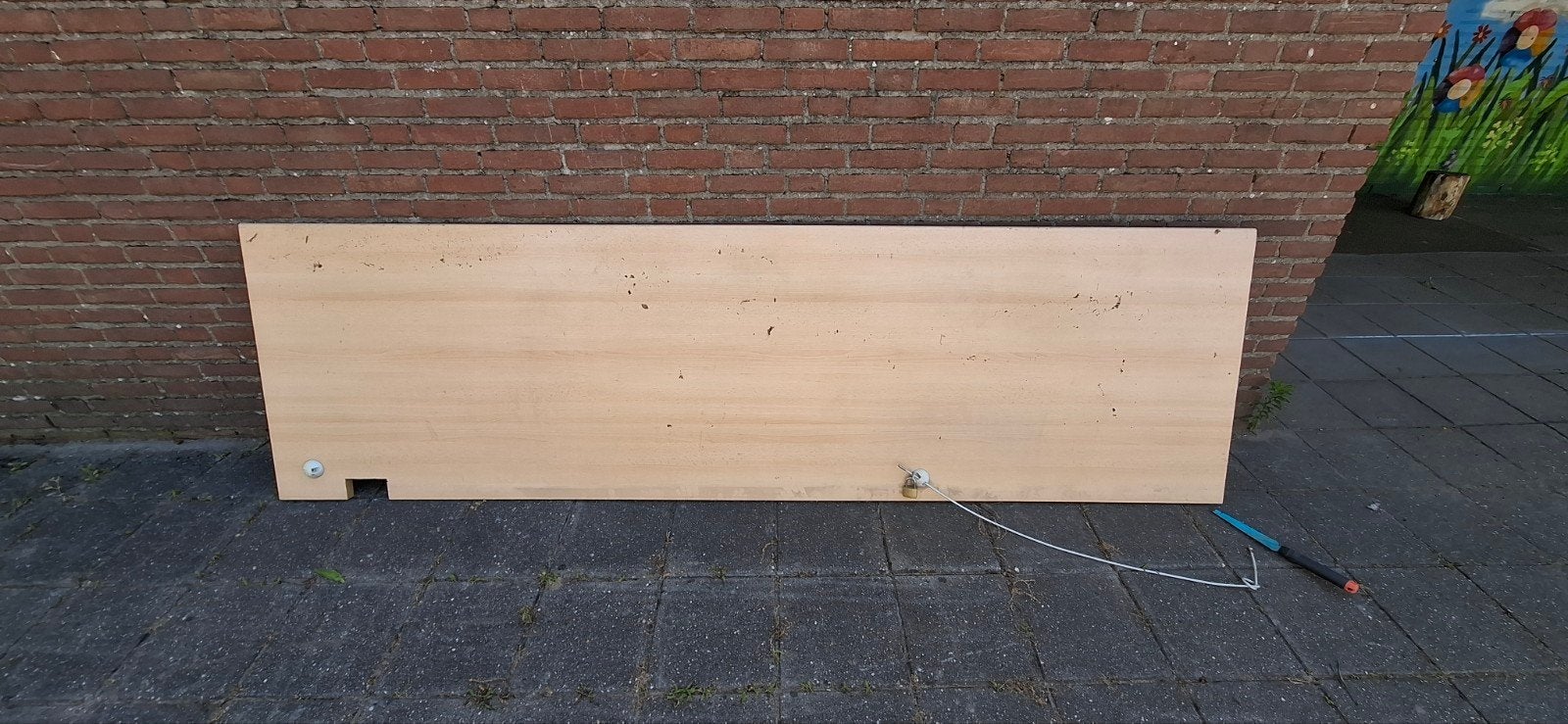 Bureaublad, Ophalen of Verzenden, Overige houtsoorten, Minder dan 200 cm, Pallet