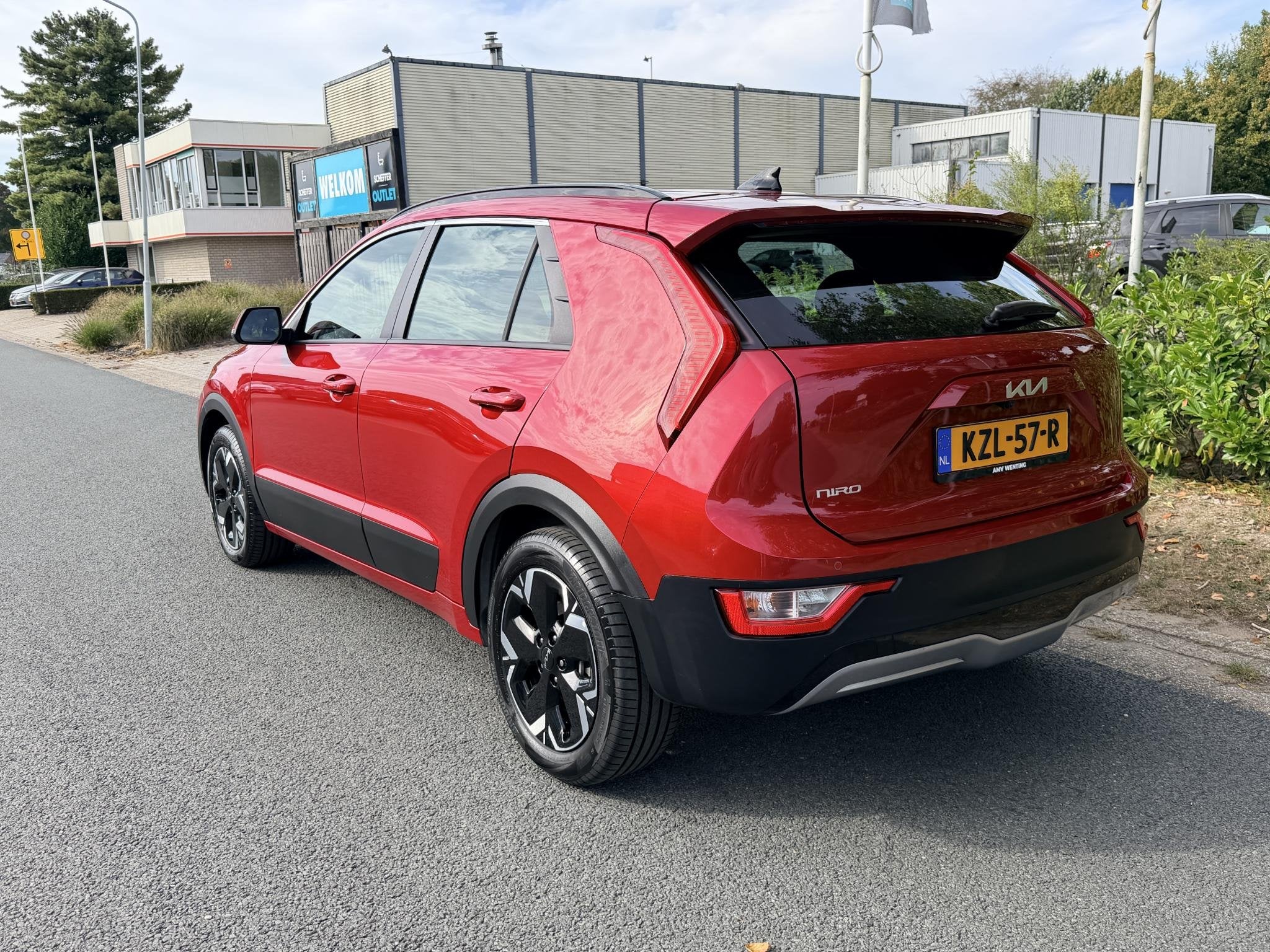 Kia Niro EV ComfortLine 64.8 kWh 204PK Camera•ACC•Carpla, Stof, Gebruikt, 750 kg, Automatische klimaatregeling
