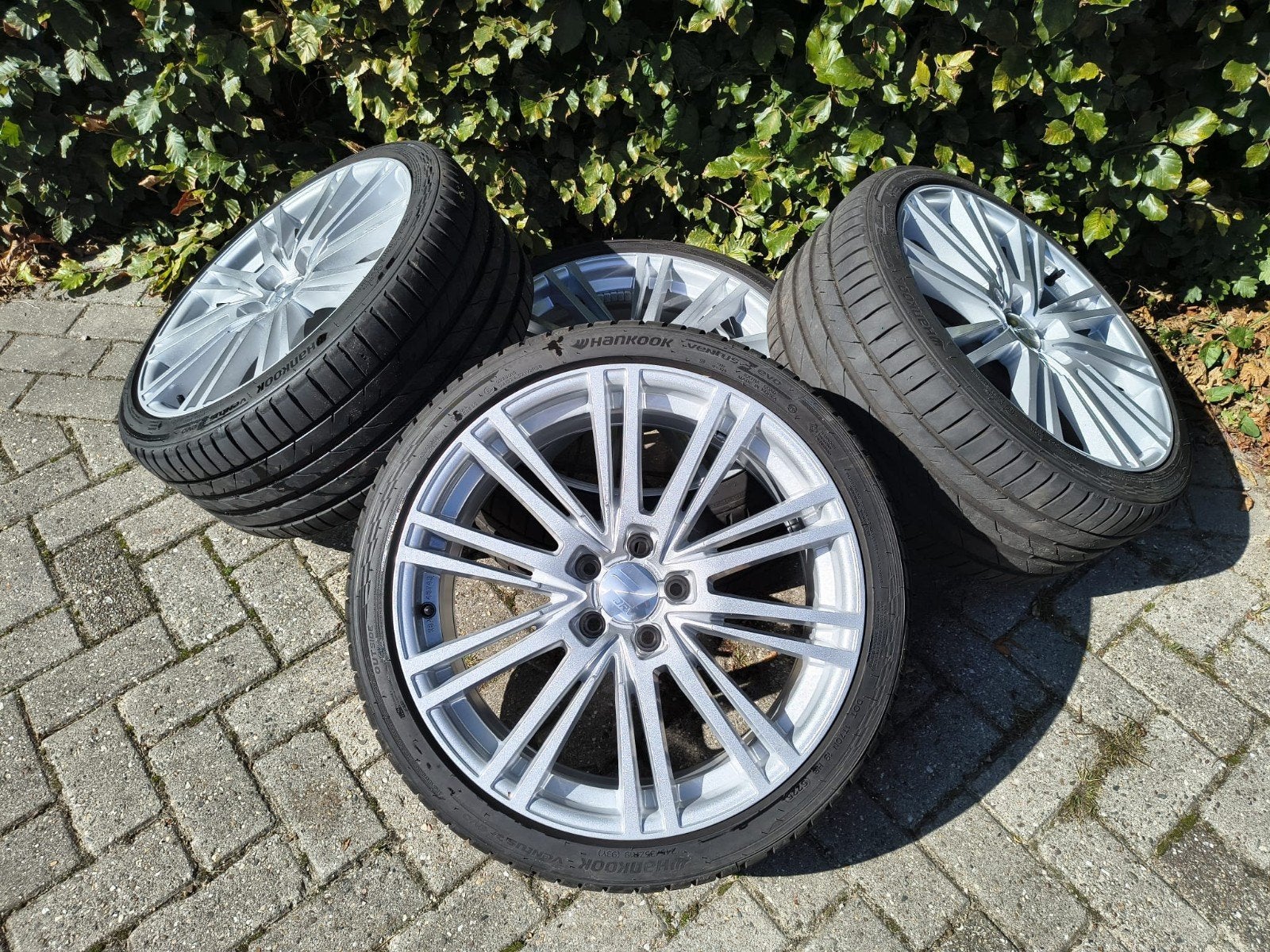 Set 5x112 19 inch velgen met Hankook Ventus S1 evo banden, Auto-onderdelen, Banden en Velgen, Banden en Velgen, Personenwagen