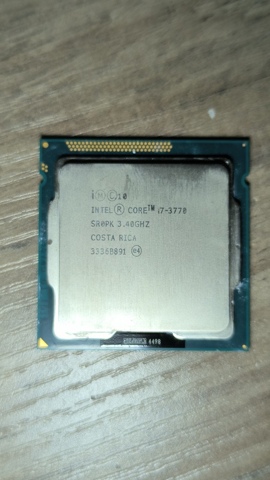 i7 3770 LGA 1155, Ophalen, 4-core, Zo goed als nieuw, Intel Core i7