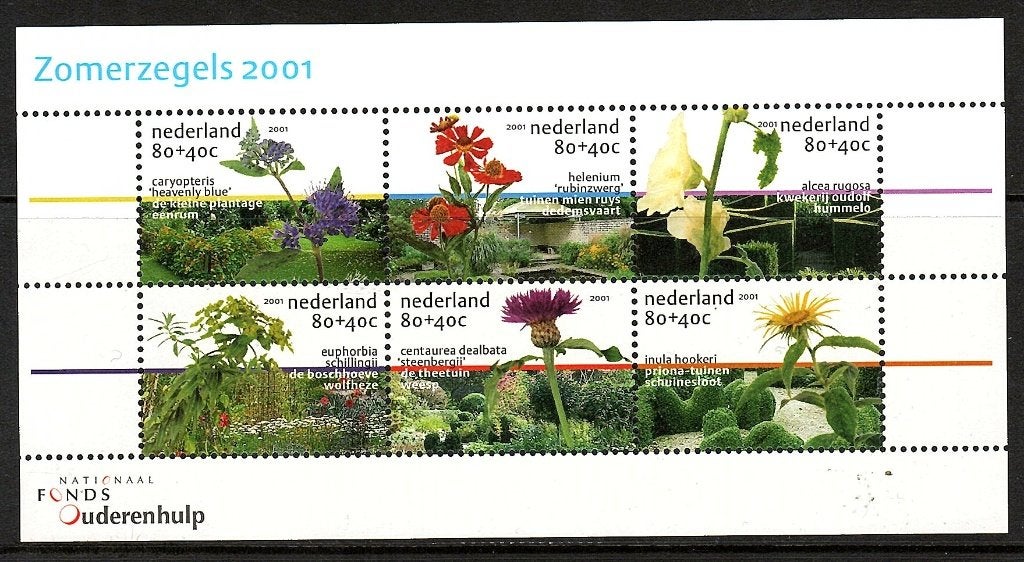 Nvph 1973 postfris blok 2001, Postzegels en Munten, Ophalen of Verzenden, Postfris