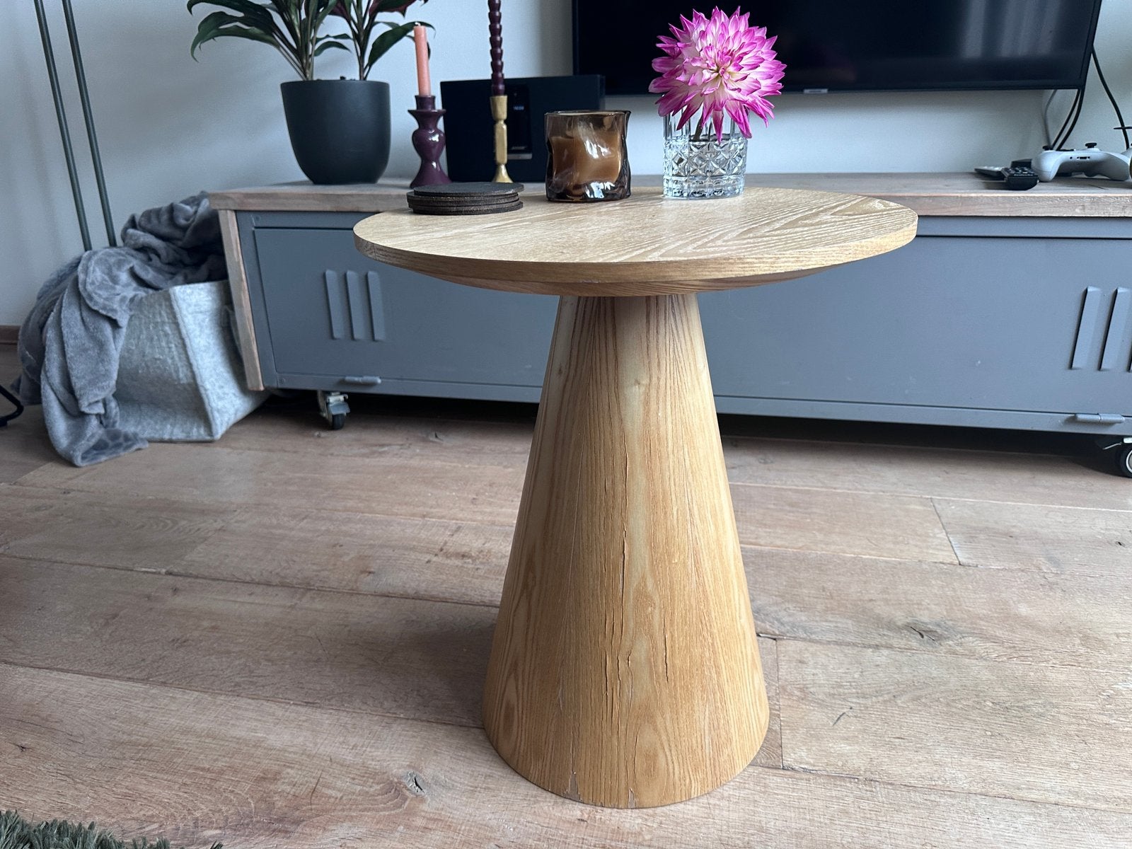 Salontafel Kwantum, Ophalen, Minder dan 50 cm, Gebruikt, Rond