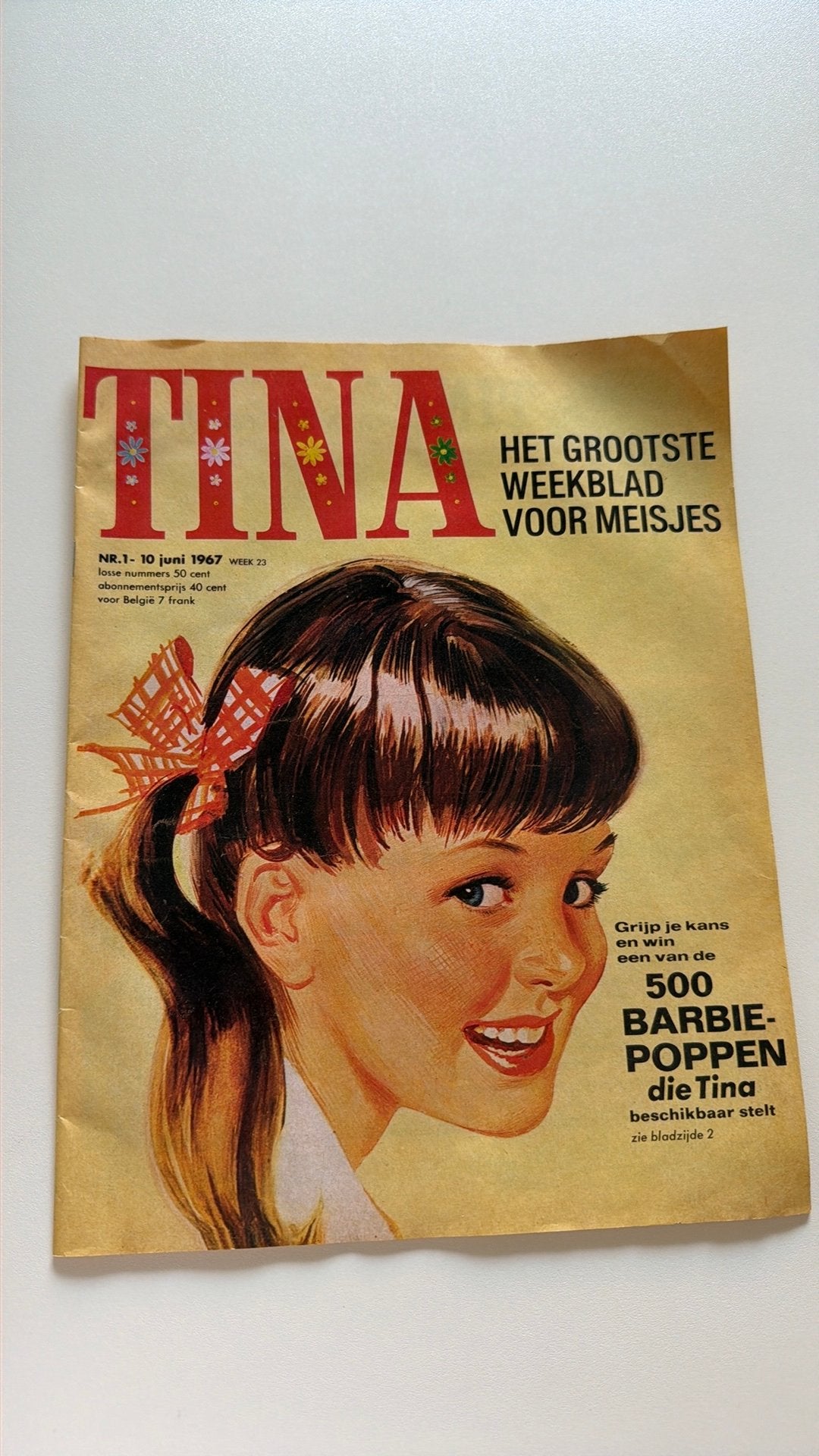 Tina tijdschrift 1967, Ophalen of Verzenden, Zo goed als nieuw