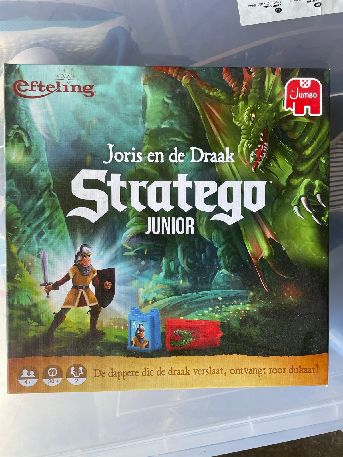 Stratego Junior Joris en de Draak Efteling, Een of twee spelers, Ophalen, Zo goed als nieuw
