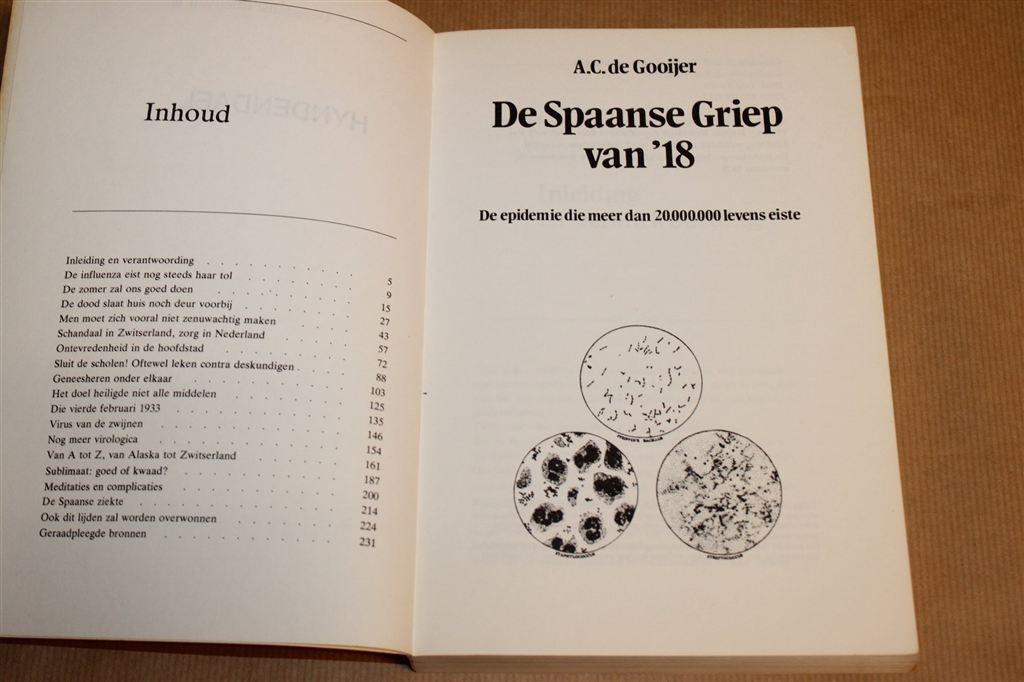 Spaanse Griep van \'18 — Geschiedenis van de Pandemie, Ophalen of Verzenden, Gelezen, Europa
