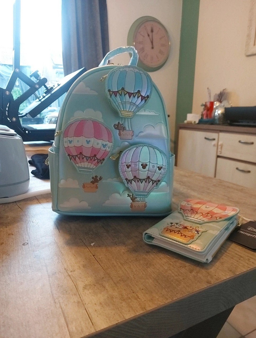 Loungefly Disney & Friends Rugzak en Portemonnee Set, Minder dan 30 cm, Disney of Dora, Ophalen of Verzenden, Minder dan 25 cm
