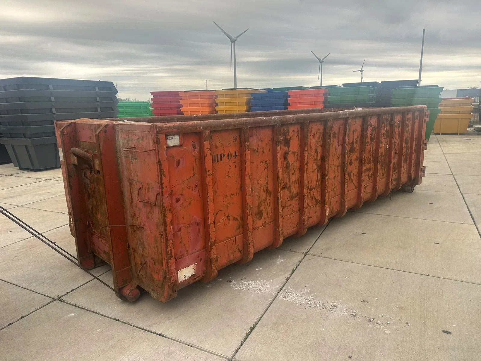 Ipsam 20m3 gebruikte container