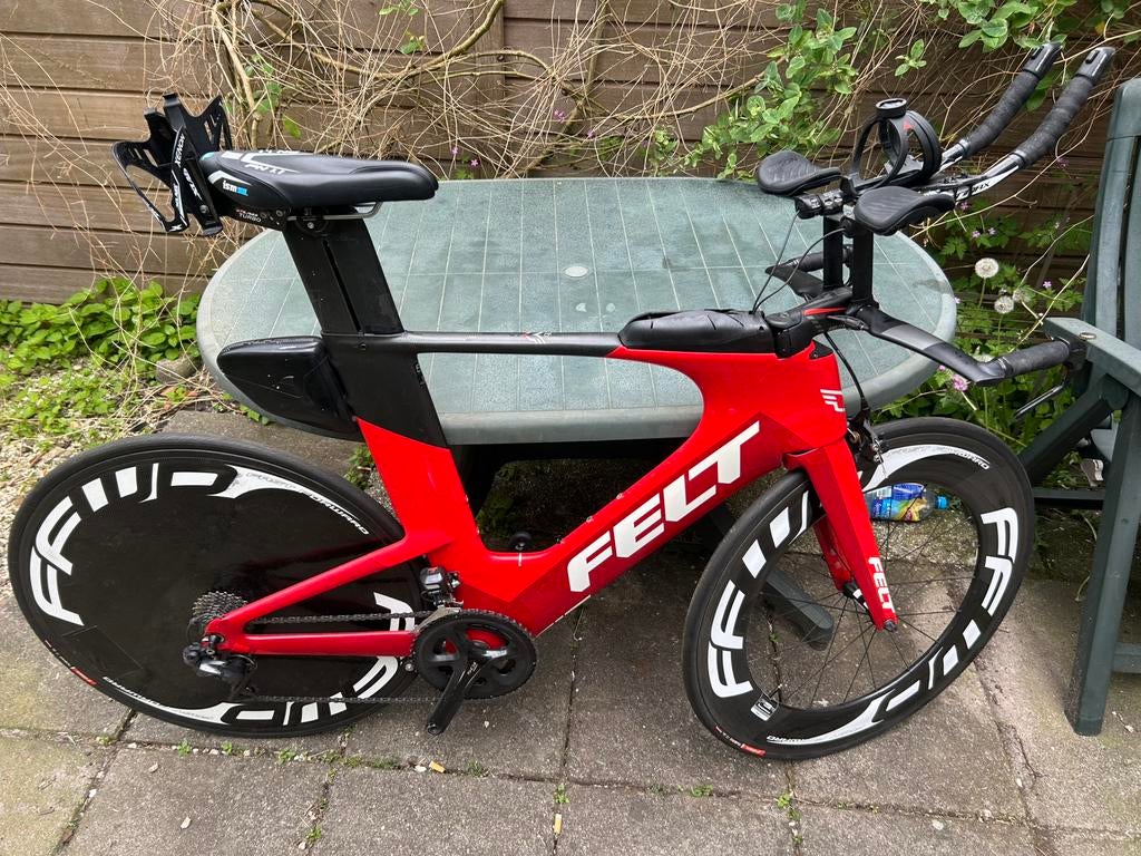 Felt IA Triathlonfiets maat 58, Fietsen en Brommers, Fietsen | Racefietsen, Overige merken, 28 inch, Carbon, Ophalen of Verzenden