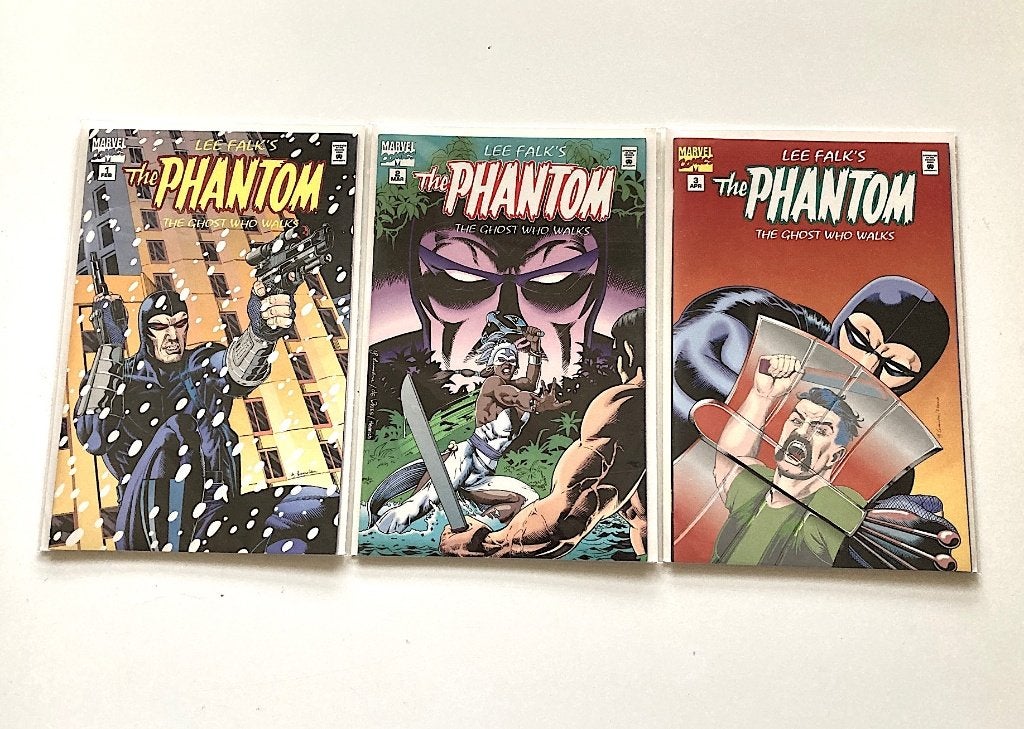 Phantom The Ghost Who Walks #1-3 (set) Marvel Comics 1995, Ophalen, Amerika, Complete serie of reeks, Zo goed als nieuw