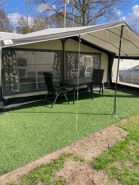 Tent luifel met pees, Ophalen, Gebruikt, Ten Cate All Season 240g/m2
