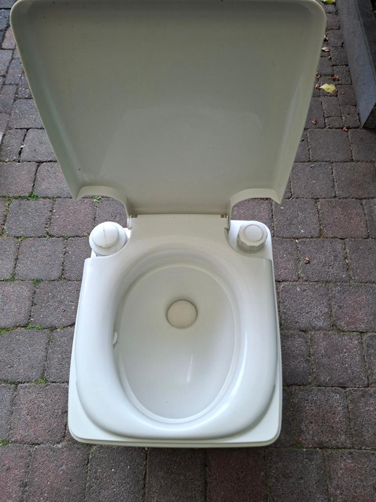 Camping toilet porta potti, Caravans en Kamperen, Ophalen of Verzenden, Gebruikt