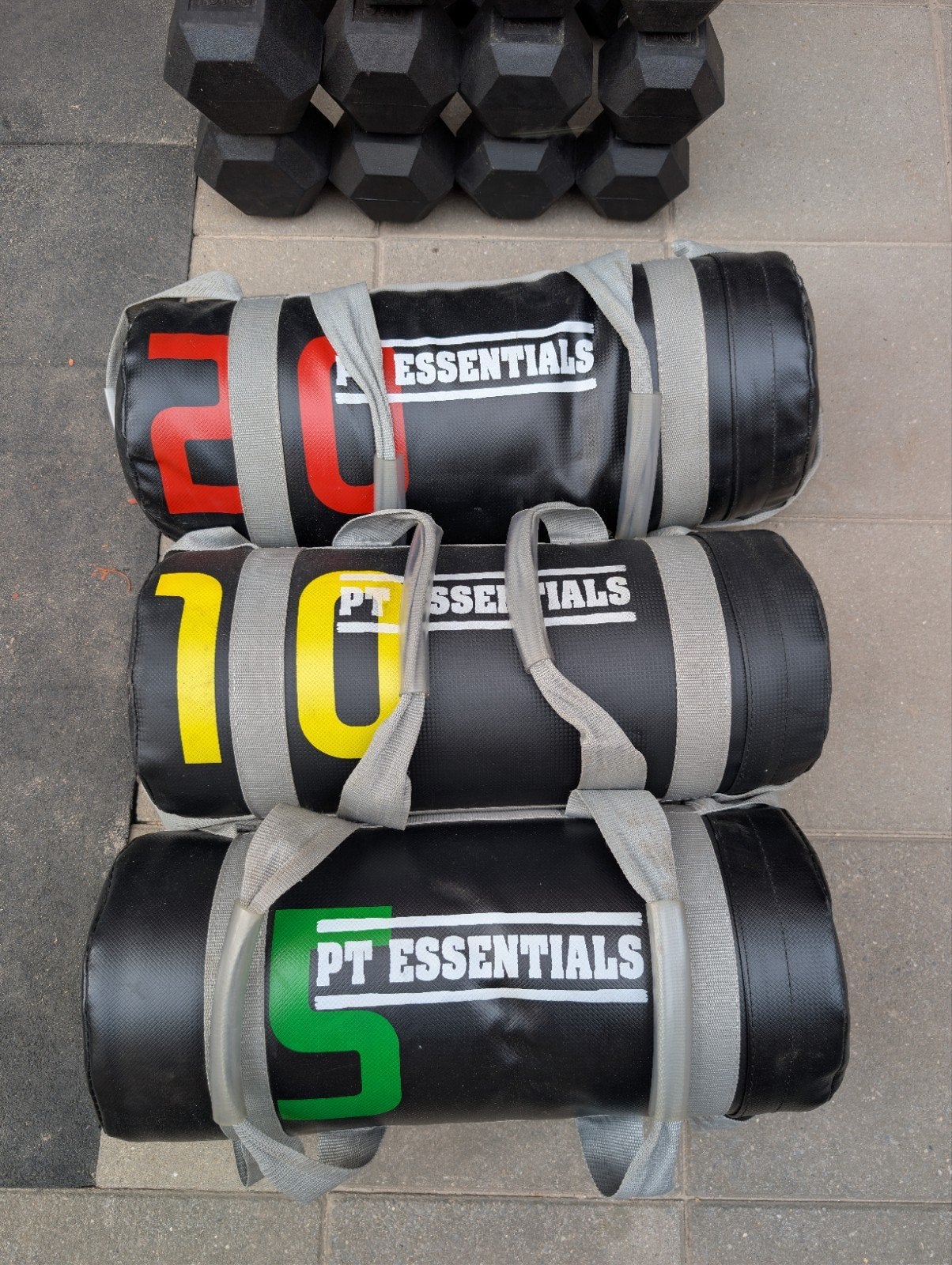 Sandbags 5 & 20kg voor krachttraining, Ophalen, Gebruikt, Benen, Overige typen
