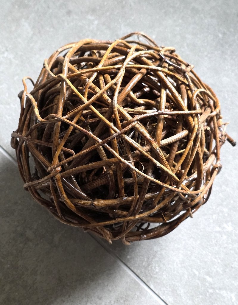 wilgentakken bol, 17 cm, Ophalen of Verzenden, Zo goed als nieuw, Overige typen