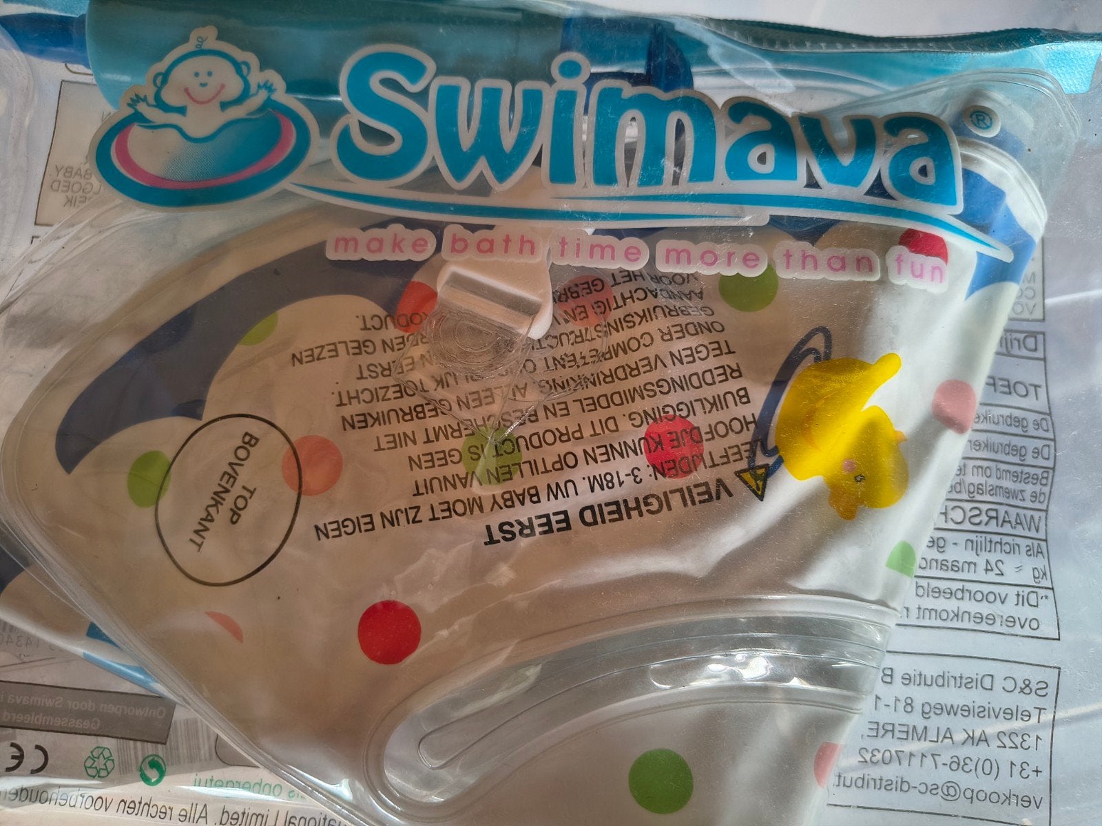 Swimava Baby Nek Zwemband - Veilig en Plezierig, Ophalen of Verzenden, Nieuw, Overige typen
