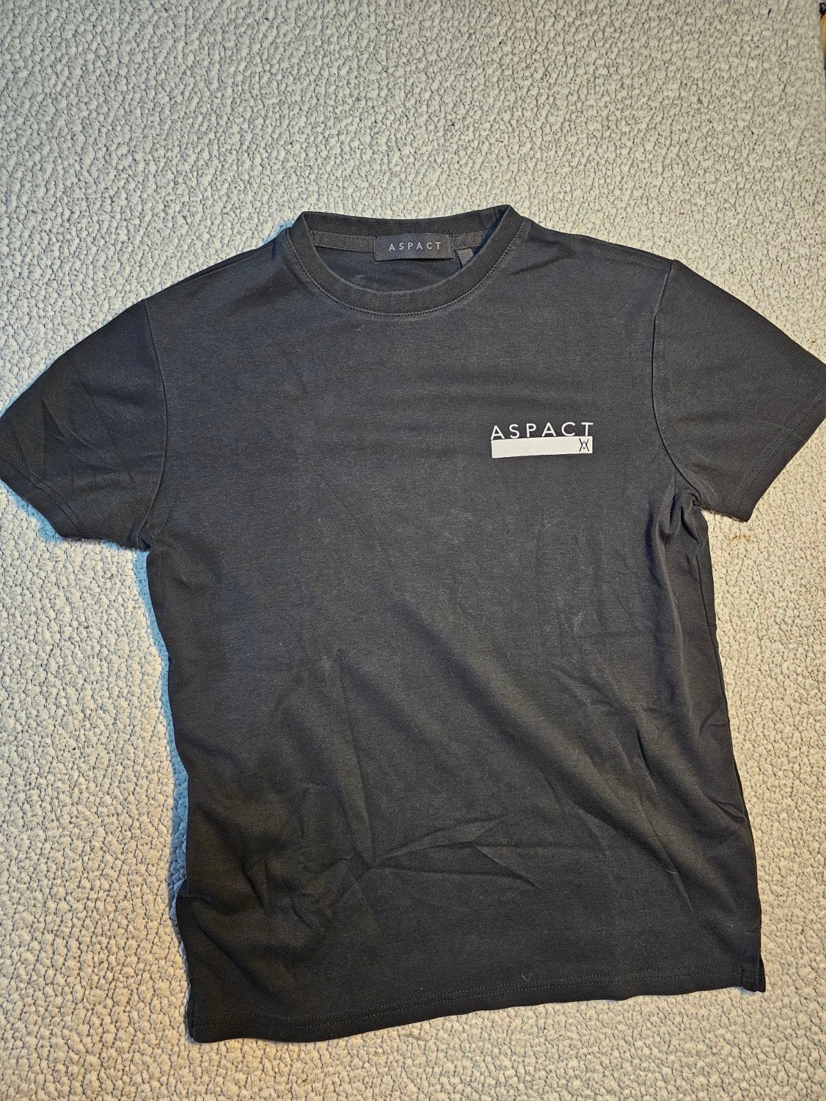 ASPACT T-shirt  - Maat S - Goede kwaliteit, Zwart, Gedragen, Maat 46 (S) of kleiner, ASPACT